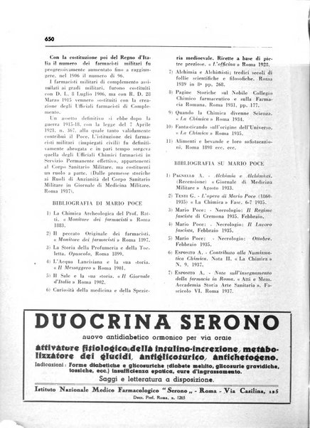 Il farmacista italiano bollettino ufficiale mensile del Sindacato nazionale fascista dei farmacisti