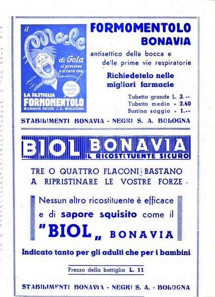 Il farmacista italiano bollettino ufficiale mensile del Sindacato nazionale fascista dei farmacisti