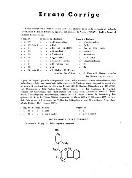 Il farmacista italiano bollettino ufficiale mensile del Sindacato nazionale fascista dei farmacisti