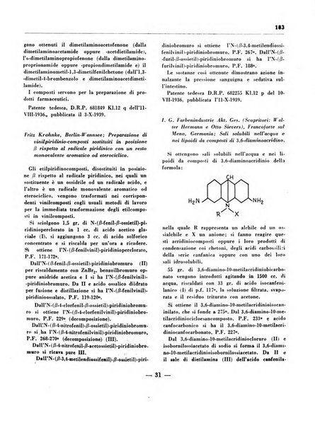 Il farmacista italiano bollettino ufficiale mensile del Sindacato nazionale fascista dei farmacisti