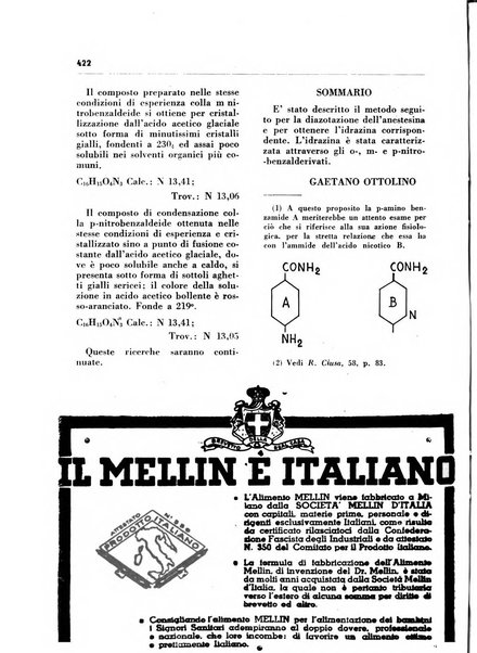 Il farmacista italiano bollettino ufficiale mensile del Sindacato nazionale fascista dei farmacisti