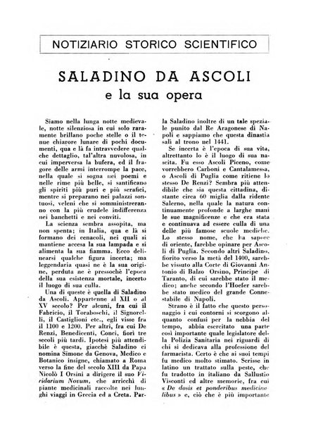 Il farmacista italiano bollettino ufficiale mensile del Sindacato nazionale fascista dei farmacisti