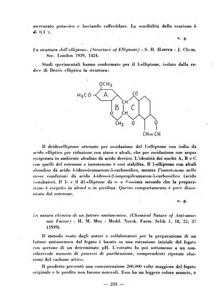 Il farmacista italiano bollettino ufficiale mensile del Sindacato nazionale fascista dei farmacisti