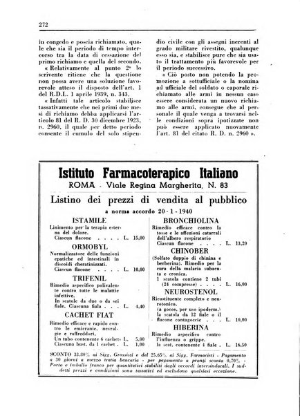 Il farmacista italiano bollettino ufficiale mensile del Sindacato nazionale fascista dei farmacisti