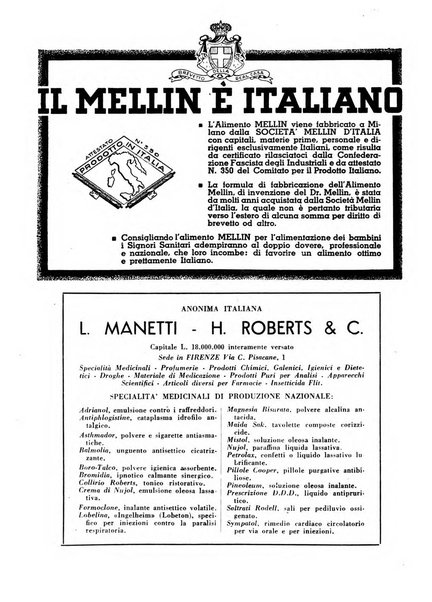 Il farmacista italiano bollettino ufficiale mensile del Sindacato nazionale fascista dei farmacisti