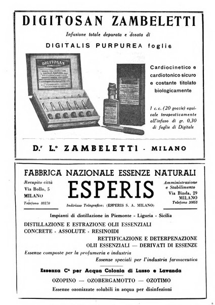 Il farmacista italiano bollettino ufficiale mensile del Sindacato nazionale fascista dei farmacisti