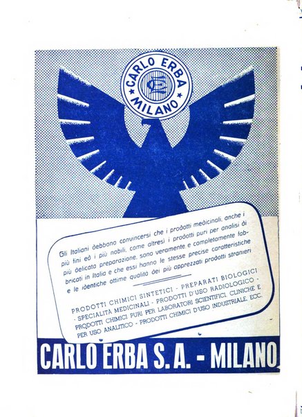 Il farmacista italiano bollettino ufficiale mensile del Sindacato nazionale fascista dei farmacisti