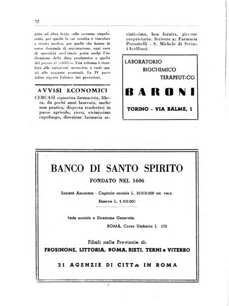 Il farmacista italiano bollettino ufficiale mensile del Sindacato nazionale fascista dei farmacisti