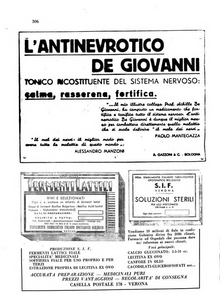 Il farmacista italiano bollettino ufficiale mensile del Sindacato nazionale fascista dei farmacisti