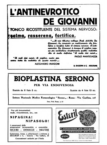 Il farmacista italiano bollettino ufficiale mensile del Sindacato nazionale fascista dei farmacisti