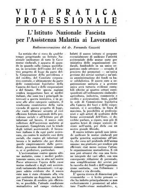 Il farmacista italiano bollettino ufficiale mensile del Sindacato nazionale fascista dei farmacisti