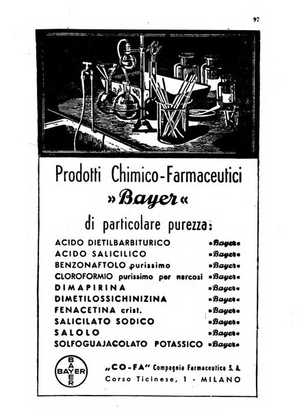 Il farmacista italiano bollettino ufficiale mensile del Sindacato nazionale fascista dei farmacisti