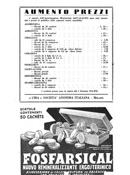 Il farmacista italiano bollettino ufficiale mensile del Sindacato nazionale fascista dei farmacisti