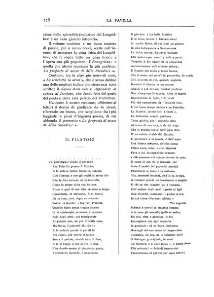 La favilla rivista di letteratura e di educazione