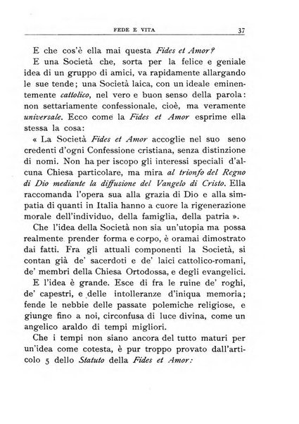 Fede e vita bollettino della Federazione italiana degli studenti per la cultura religiosa