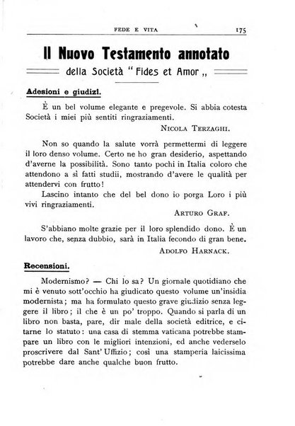 Fede e vita bollettino della Federazione italiana degli studenti per la cultura religiosa