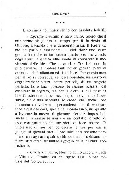 Fede e vita bollettino della Federazione italiana degli studenti per la cultura religiosa