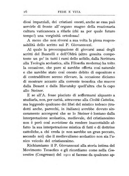 Fede e vita bollettino della Federazione italiana degli studenti per la cultura religiosa