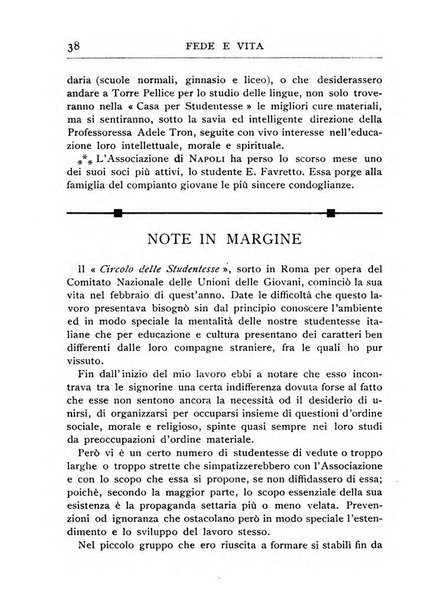 Fede e vita bollettino della Federazione italiana degli studenti per la cultura religiosa