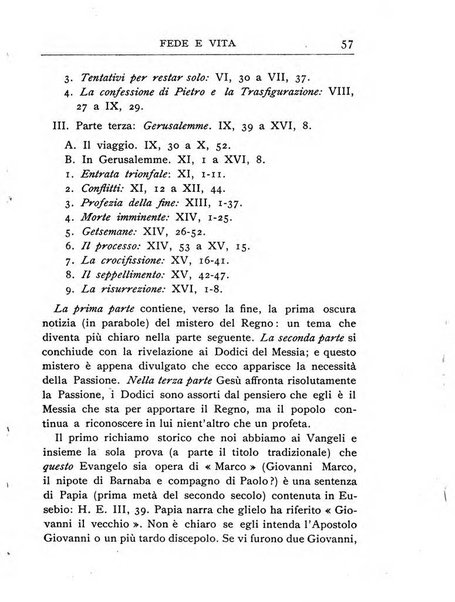 Fede e vita bollettino della Federazione italiana degli studenti per la cultura religiosa