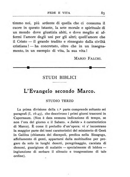 Fede e vita bollettino della Federazione italiana degli studenti per la cultura religiosa