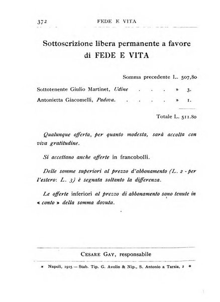 Fede e vita bollettino della Federazione italiana degli studenti per la cultura religiosa