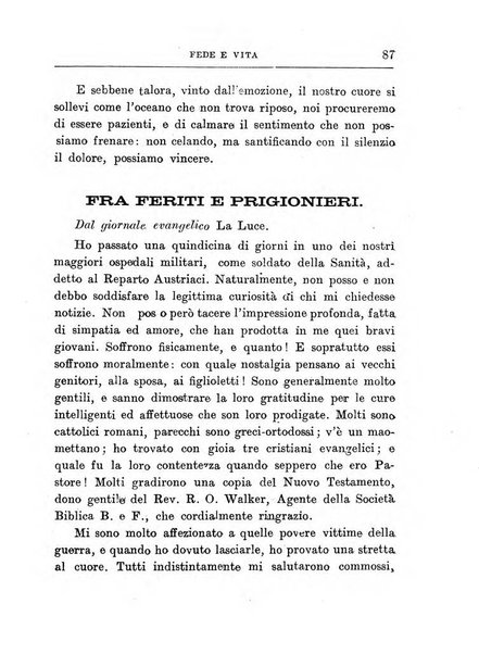 Fede e vita bollettino della Federazione italiana degli studenti per la cultura religiosa