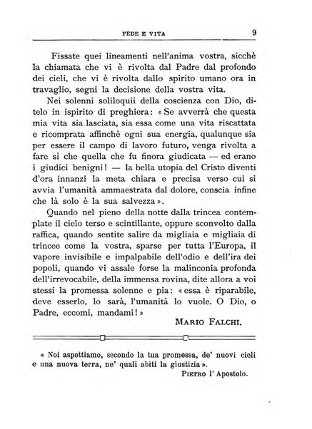 Fede e vita bollettino della Federazione italiana degli studenti per la cultura religiosa