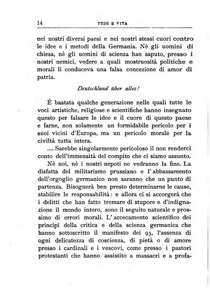 Fede e vita bollettino della Federazione italiana degli studenti per la cultura religiosa