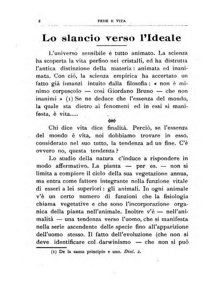 Fede e vita bollettino della Federazione italiana degli studenti per la cultura religiosa