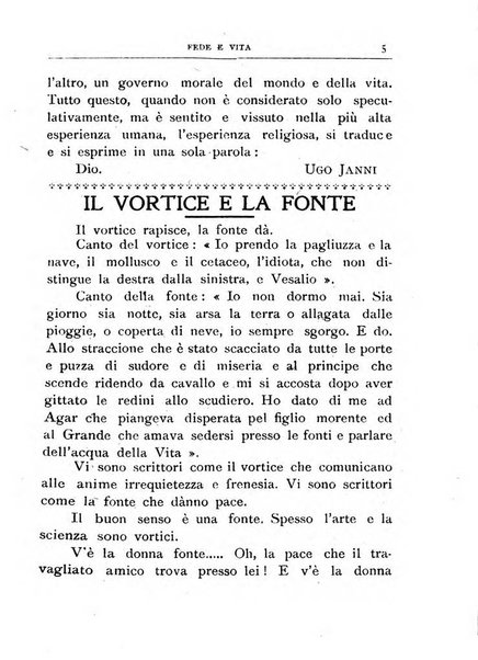 Fede e vita bollettino della Federazione italiana degli studenti per la cultura religiosa