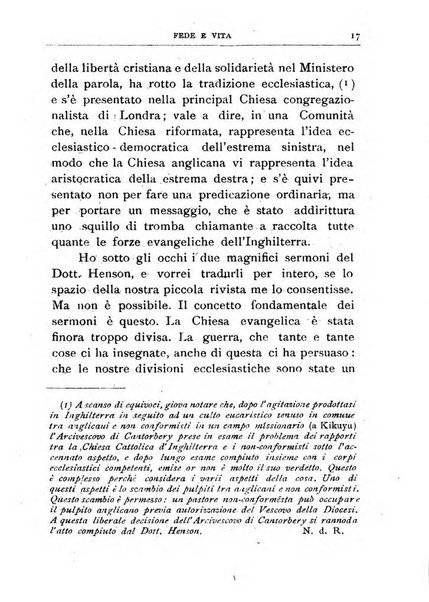 Fede e vita bollettino della Federazione italiana degli studenti per la cultura religiosa