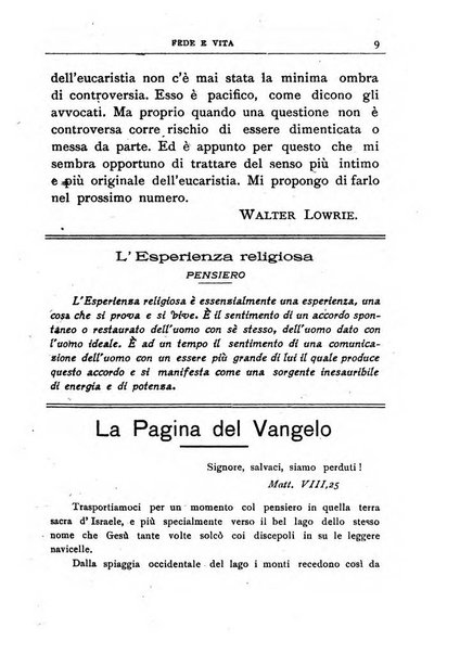 Fede e vita bollettino della Federazione italiana degli studenti per la cultura religiosa