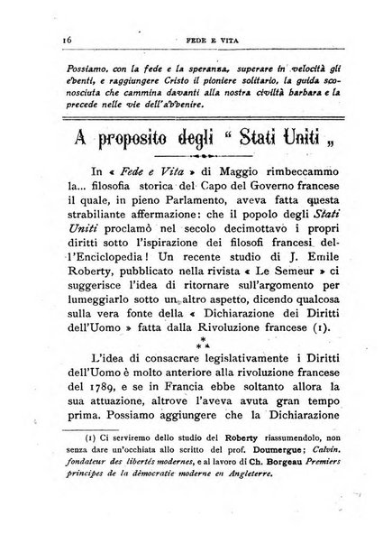 Fede e vita bollettino della Federazione italiana degli studenti per la cultura religiosa