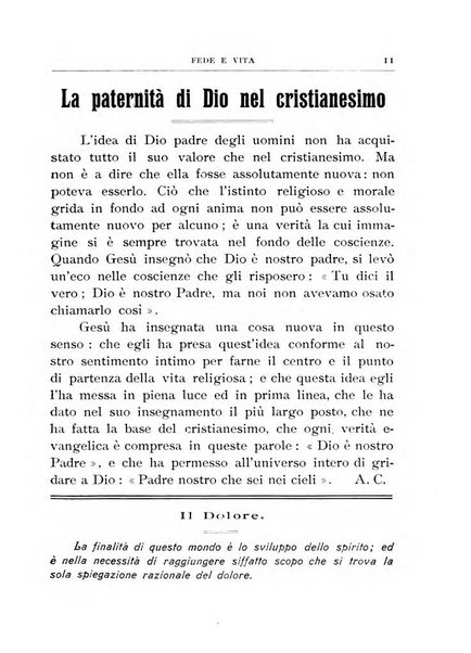 Fede e vita bollettino della Federazione italiana degli studenti per la cultura religiosa