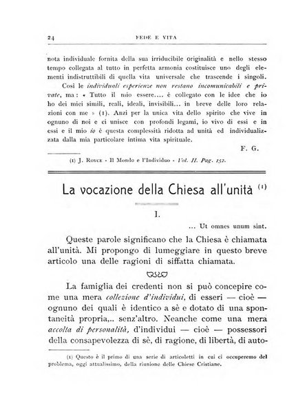 Fede e vita bollettino della Federazione italiana degli studenti per la cultura religiosa