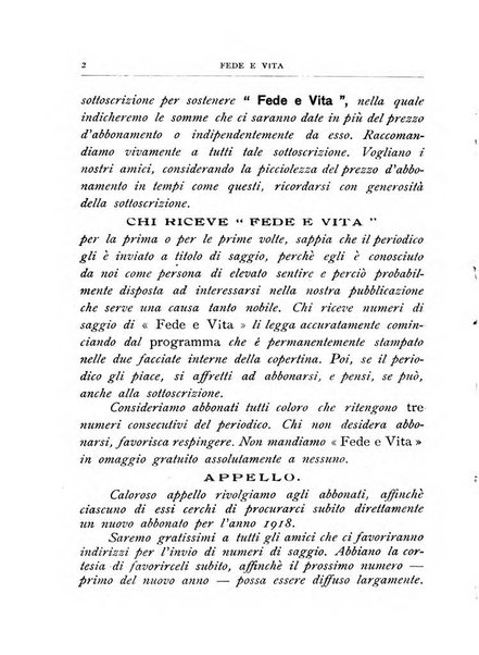 Fede e vita bollettino della Federazione italiana degli studenti per la cultura religiosa