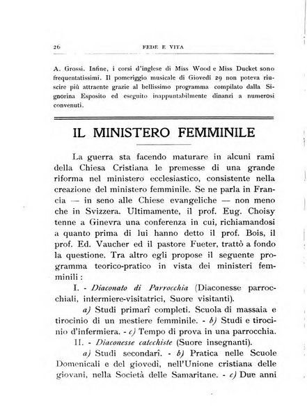 Fede e vita bollettino della Federazione italiana degli studenti per la cultura religiosa