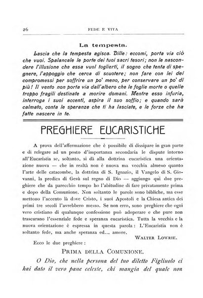 Fede e vita bollettino della Federazione italiana degli studenti per la cultura religiosa