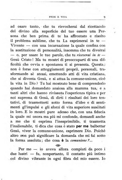 Fede e vita bollettino della Federazione italiana degli studenti per la cultura religiosa