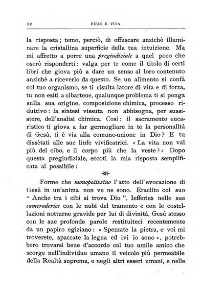 Fede e vita bollettino della Federazione italiana degli studenti per la cultura religiosa