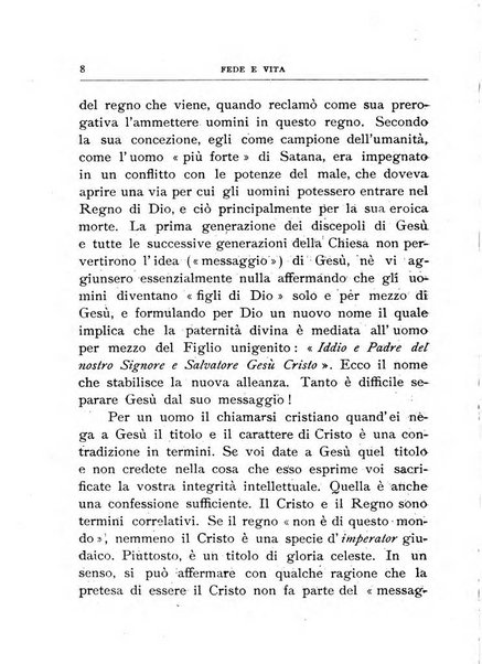 Fede e vita bollettino della Federazione italiana degli studenti per la cultura religiosa