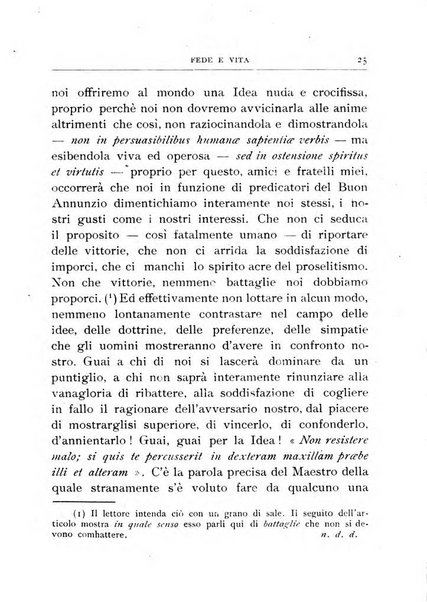 Fede e vita bollettino della Federazione italiana degli studenti per la cultura religiosa