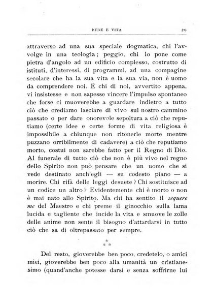 Fede e vita bollettino della Federazione italiana degli studenti per la cultura religiosa