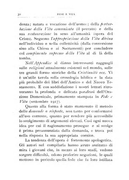 Fede e vita bollettino della Federazione italiana degli studenti per la cultura religiosa