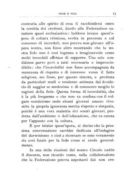 Fede e vita bollettino della Federazione italiana degli studenti per la cultura religiosa