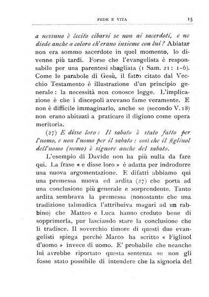 Fede e vita bollettino della Federazione italiana degli studenti per la cultura religiosa