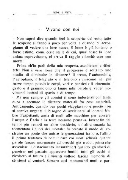 Fede e vita bollettino della Federazione italiana degli studenti per la cultura religiosa