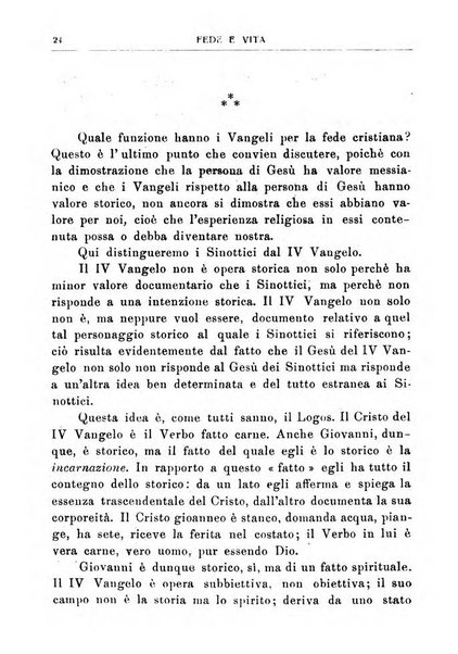 Fede e vita bollettino della Federazione italiana degli studenti per la cultura religiosa