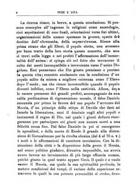 Fede e vita bollettino della Federazione italiana degli studenti per la cultura religiosa